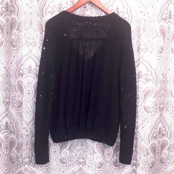 Urban Outfitters Silence + Noise Sequined Knit Top - Picture 3 of 12